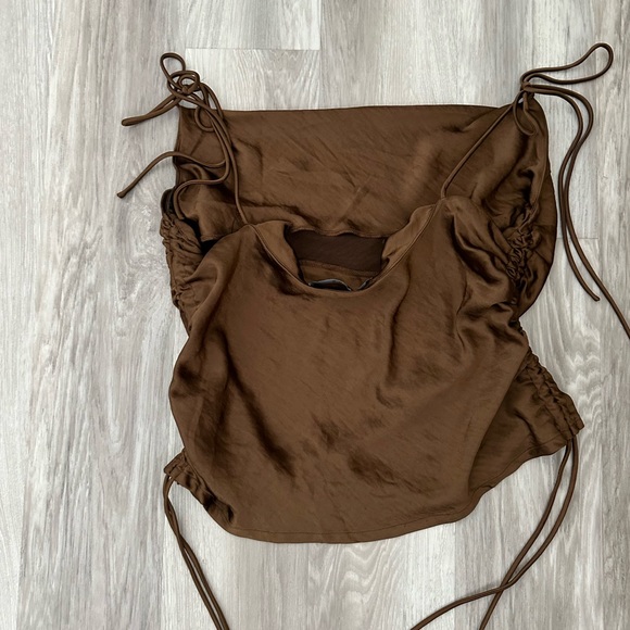 New Lioness String Along Top in Cocoa - Picture 6 of 7